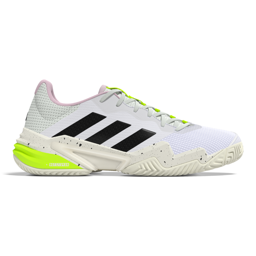 Adidas Barricade 13 Women Tennis Shoes White Black Jade