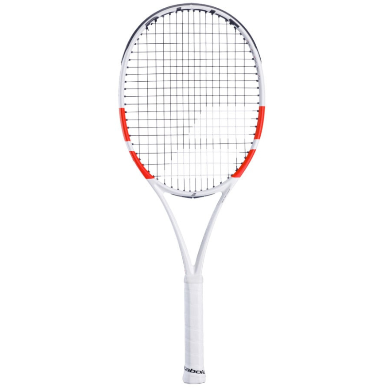 Babolat Pure Strike 100 2024 White Red TennisGear