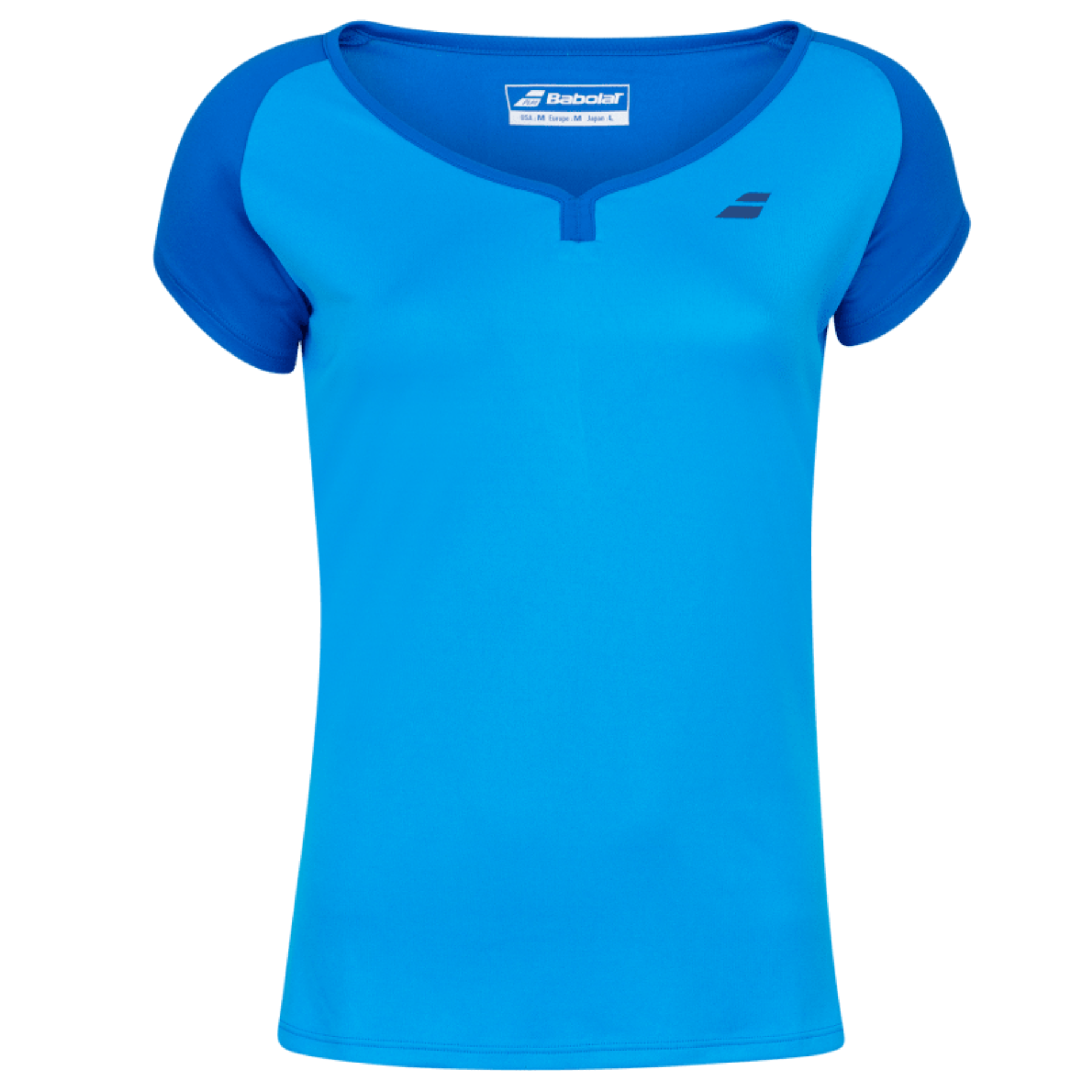 Babolat Play Cap Sleeve Girls Top Blue Aster