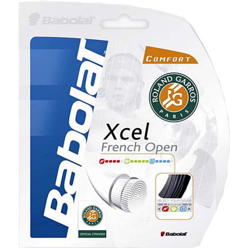 Babolat Xcel Black Roland Garros 1.35 12M Set