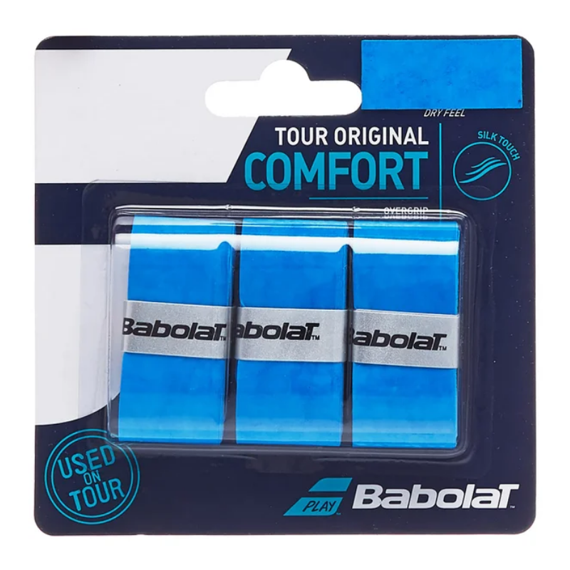 Babolat Tour Original Overgrip 3 Pack Blue