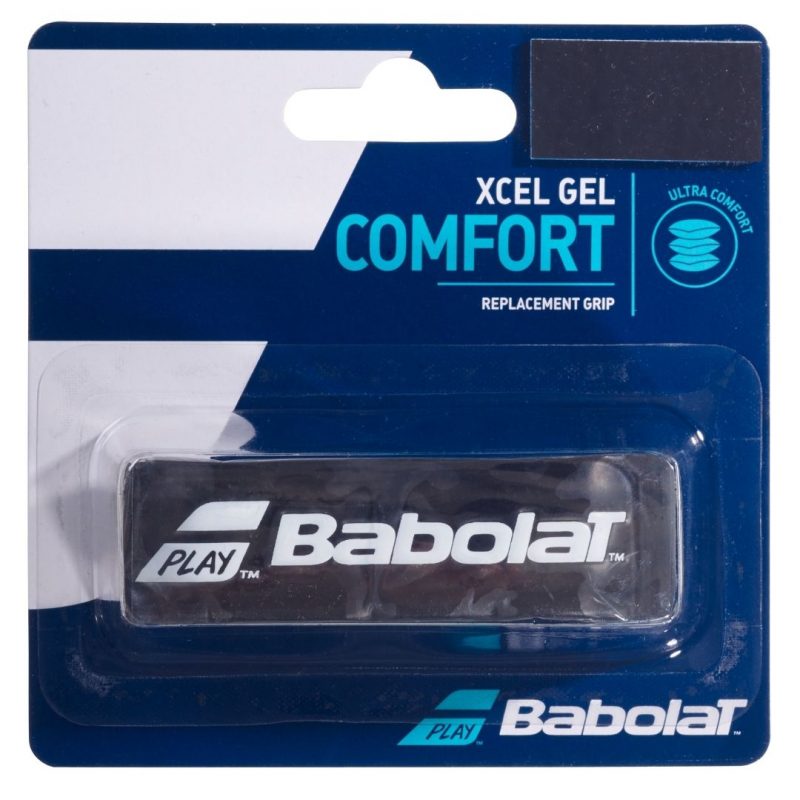 Babolat Xcel Gel Replacement Grip Black White TennisGear