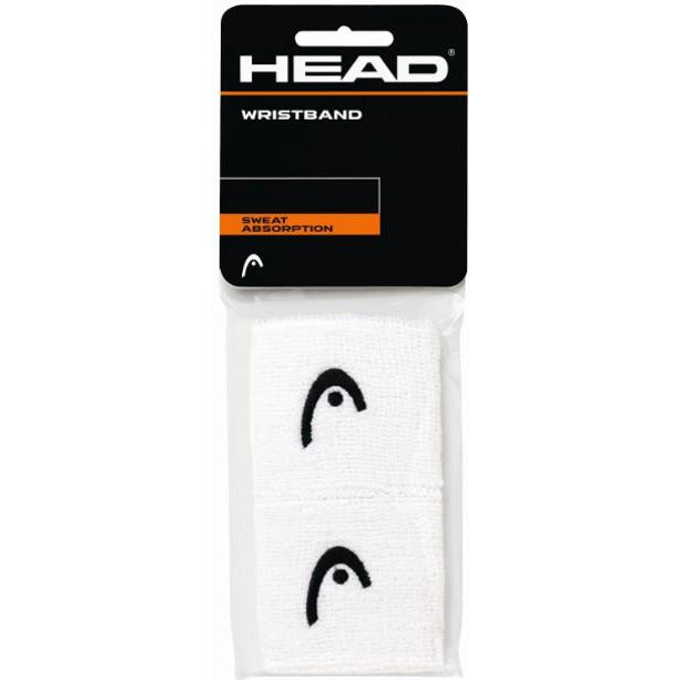 Head 5 inch Wristbands White – TennisGear