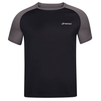 Babolat Play Crew Neck Men's Tee - Black/Black