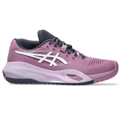 Asics Gel Resolution X Women Tennis Shoes - Ube/White