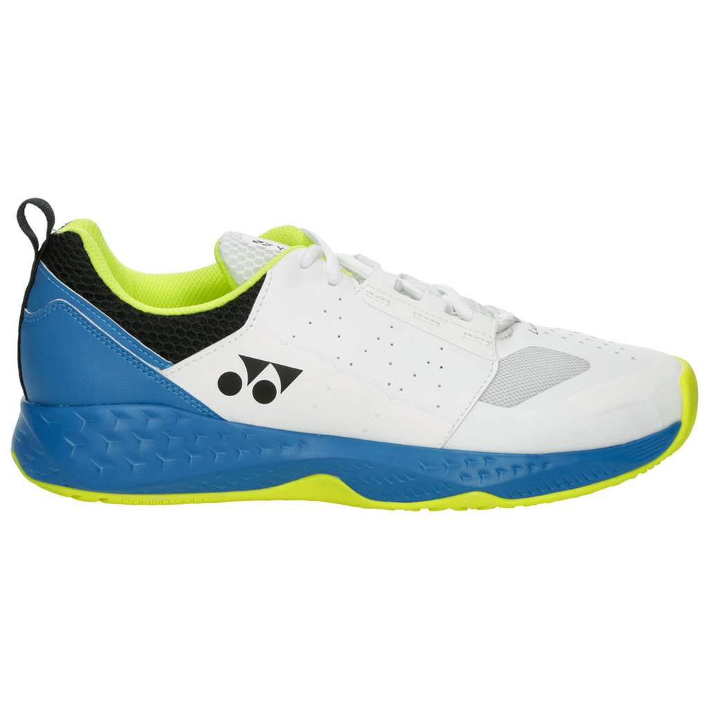 Yonex Lumio 4 All Court Mens Tennis Shoes 2024 White OceanBlue TennisGear