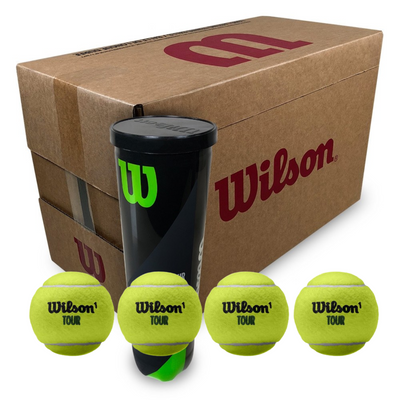 Wilson Tour Premier Grass Court 4 Ball Can Carton