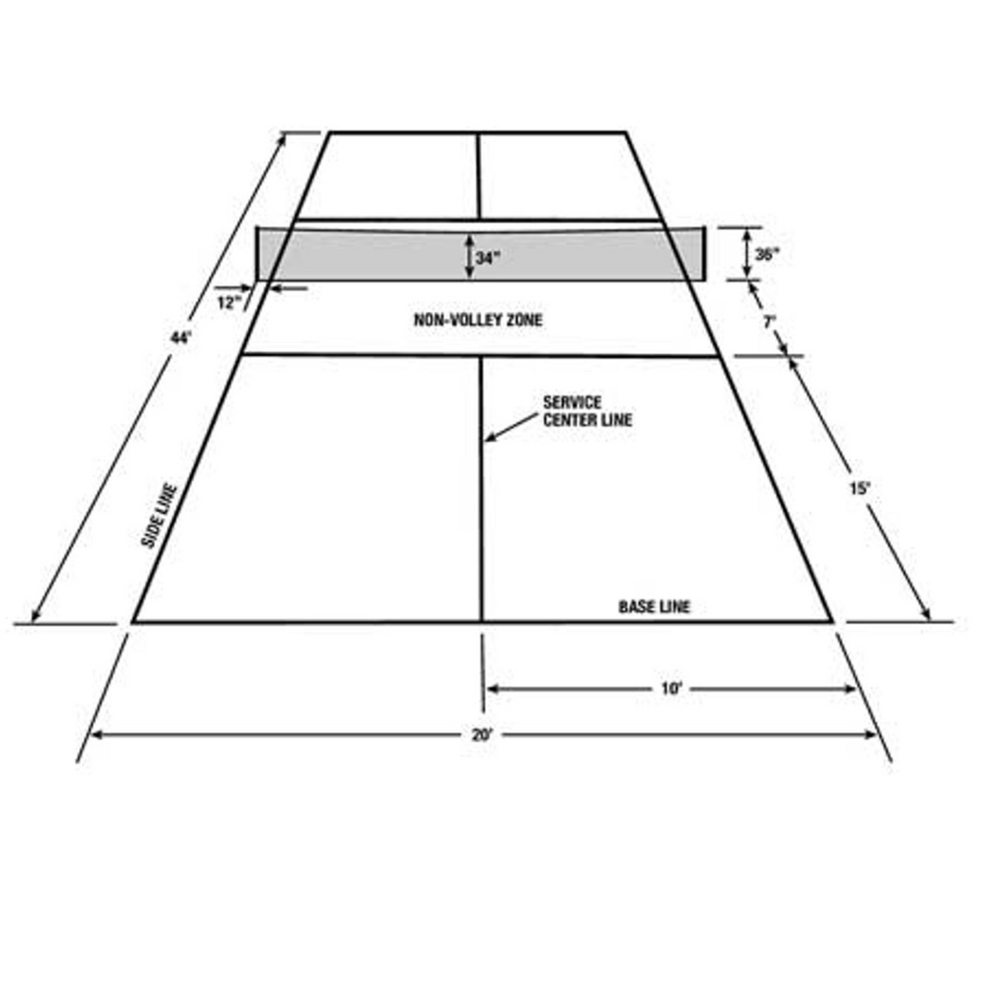 PickleNet Replacement Net (Oval Design)