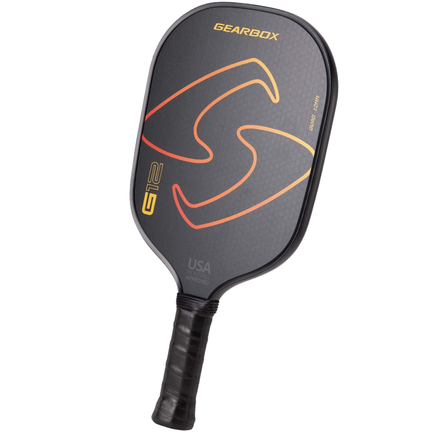 Gearbox G12 Quad 4" Grip Pickleball Paddle