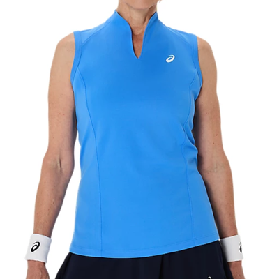 Asics Court Women Tennis Tank - Blue Coast