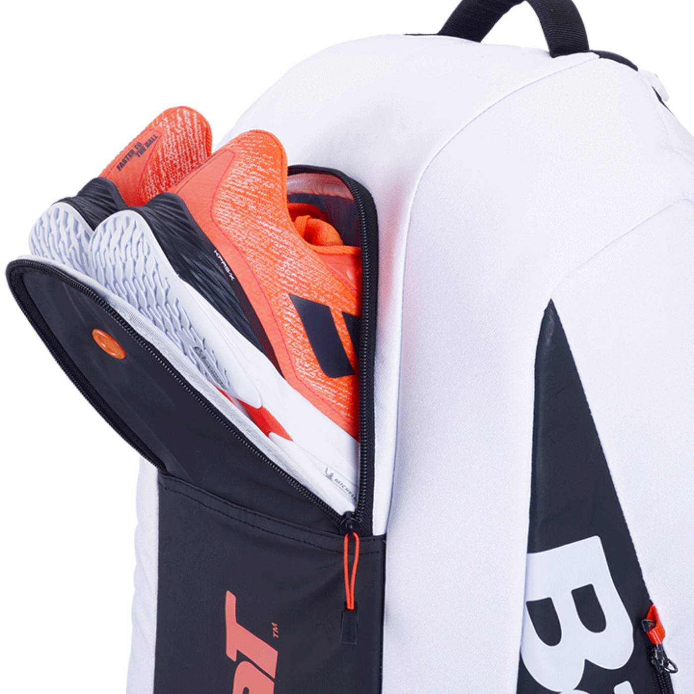 Babolat Pure Strike 6 Pack Bag 2024 - White/Black/Red