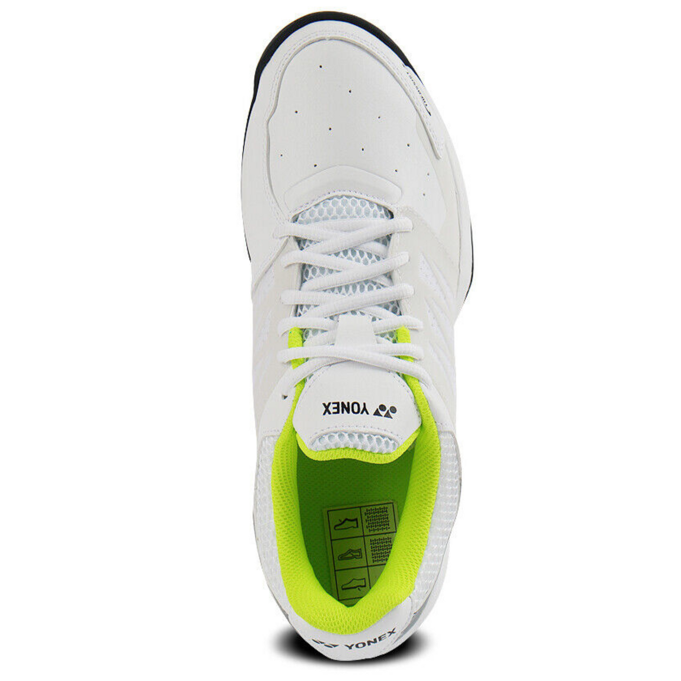 Yonex Lumio 3 All Court Mens Tennis Shoes 2023 - White/Lime