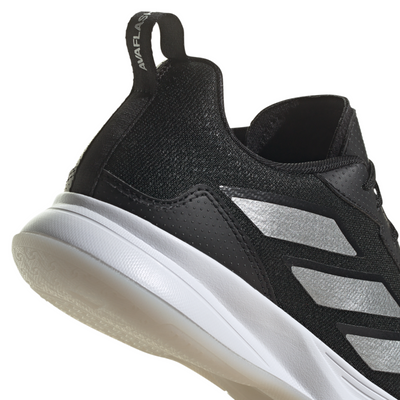 Adidas Avaflash Low Women Tennis Shoes - Core Black / Silver Metallic / Cloud White