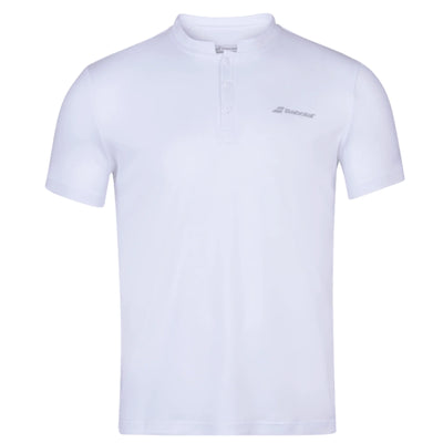 Babolat Play Polo Men's Tee - White/White