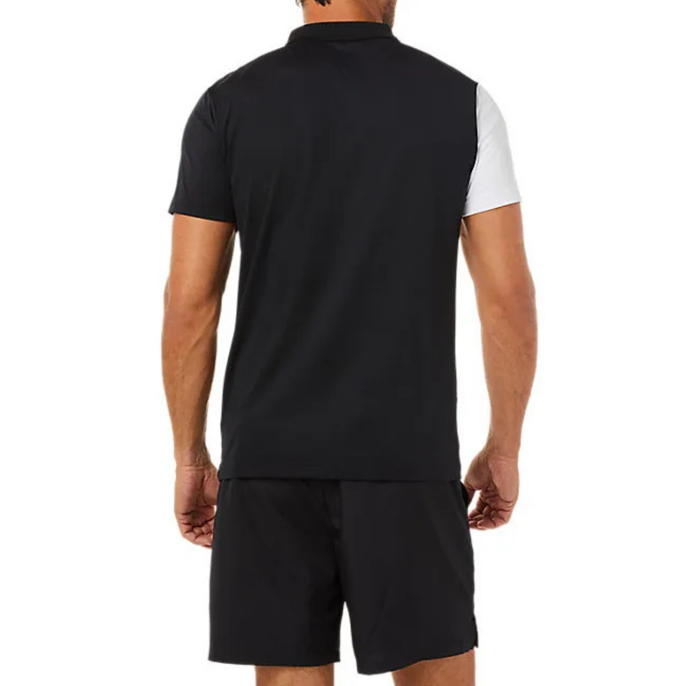 Asics Mens Court Color Block Tennis Polo Shirt