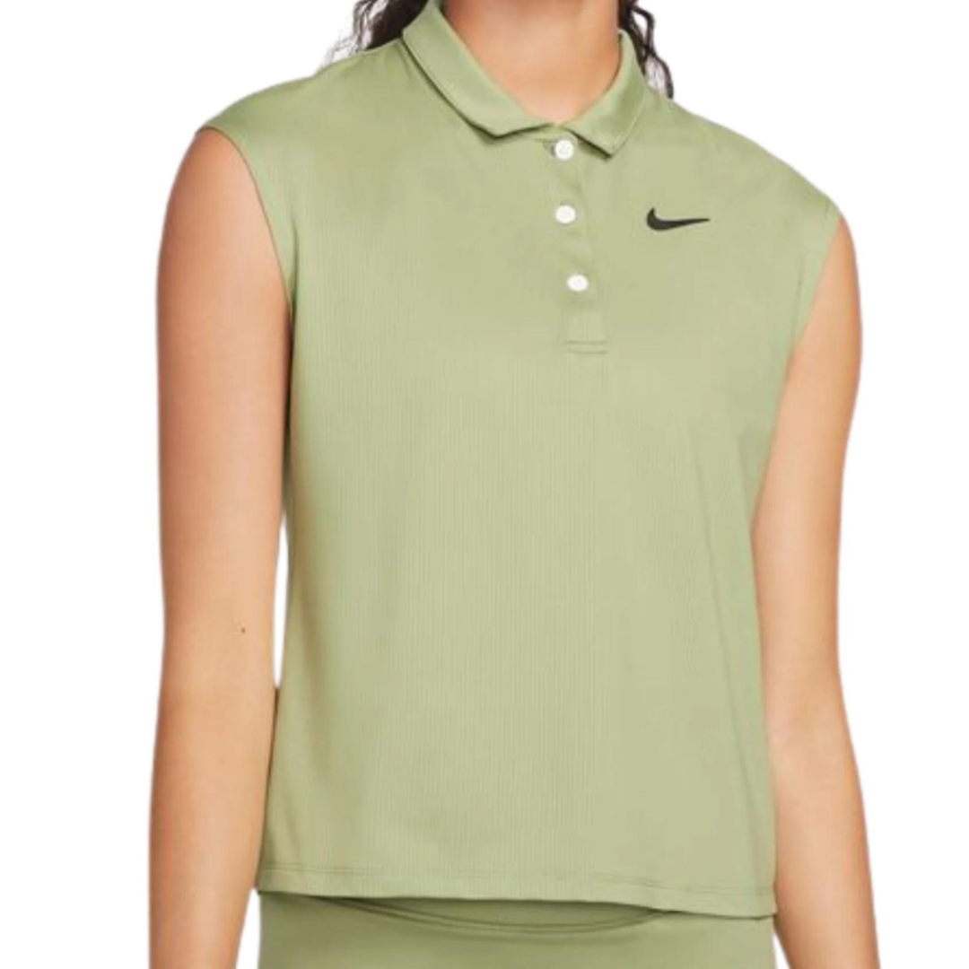 Nike Court Victory Women Tennis Polo - Alligator/Black – TennisGear