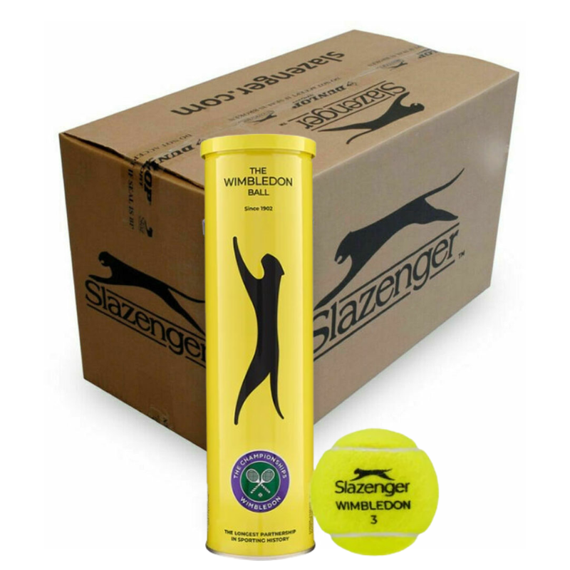 Slazenger Wimbledon 4 Ball Carton - 72 Balls