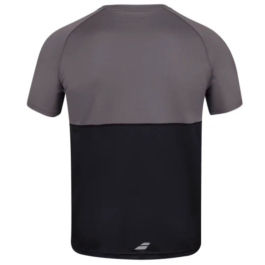 Babolat Play Crew Neck Men's Tee - Black/Black