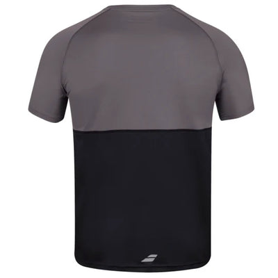 Babolat Play Crew Neck Men's Tee - Black/Black