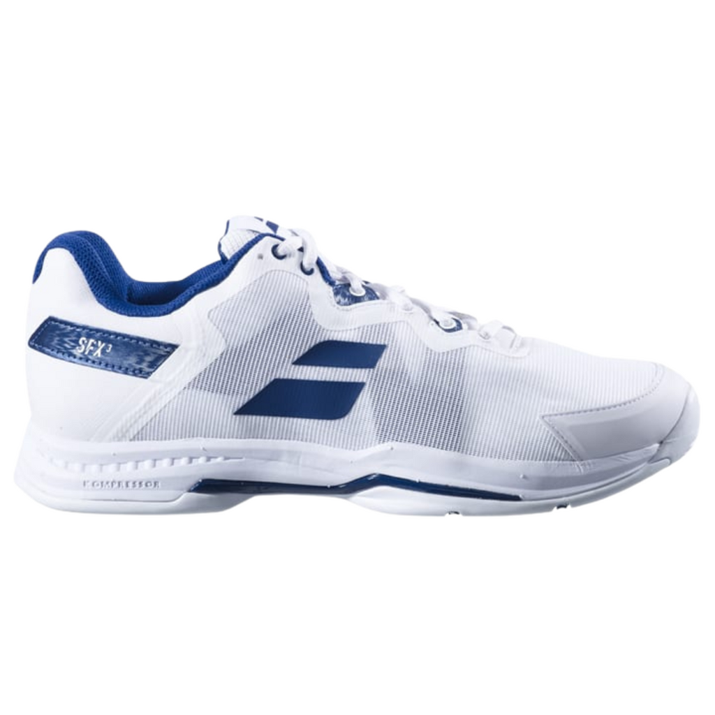 Babolat SFX All Court Men Tennis Shoes White Navy TennisGear