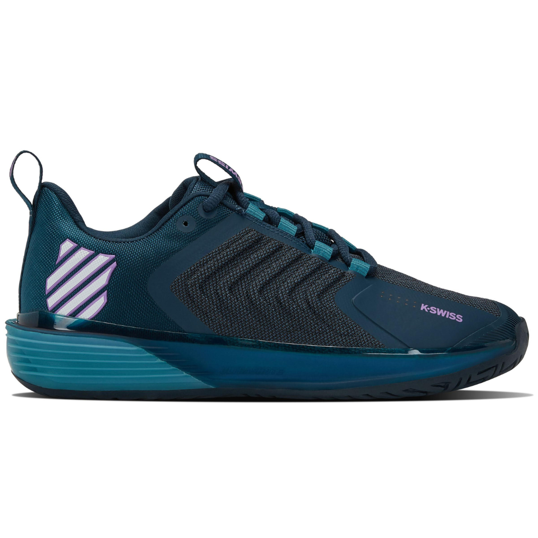 K Swiss Ultrashot 3 AC Men Tennis Shoes - Reflecting/Blue/Amethyst