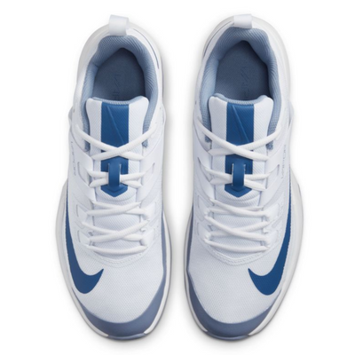 Nike Court Vapor Lite Mens Hard Court Tennis Shoes - White/Mystic Navy-Ashen Slate