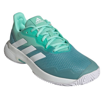 Adidas Performance  Court Jam Control Tennis Shoes - Green/White/MintonAdidas Performance  Court Jam Control Womens Tennis Shoes - Green/White/Minton