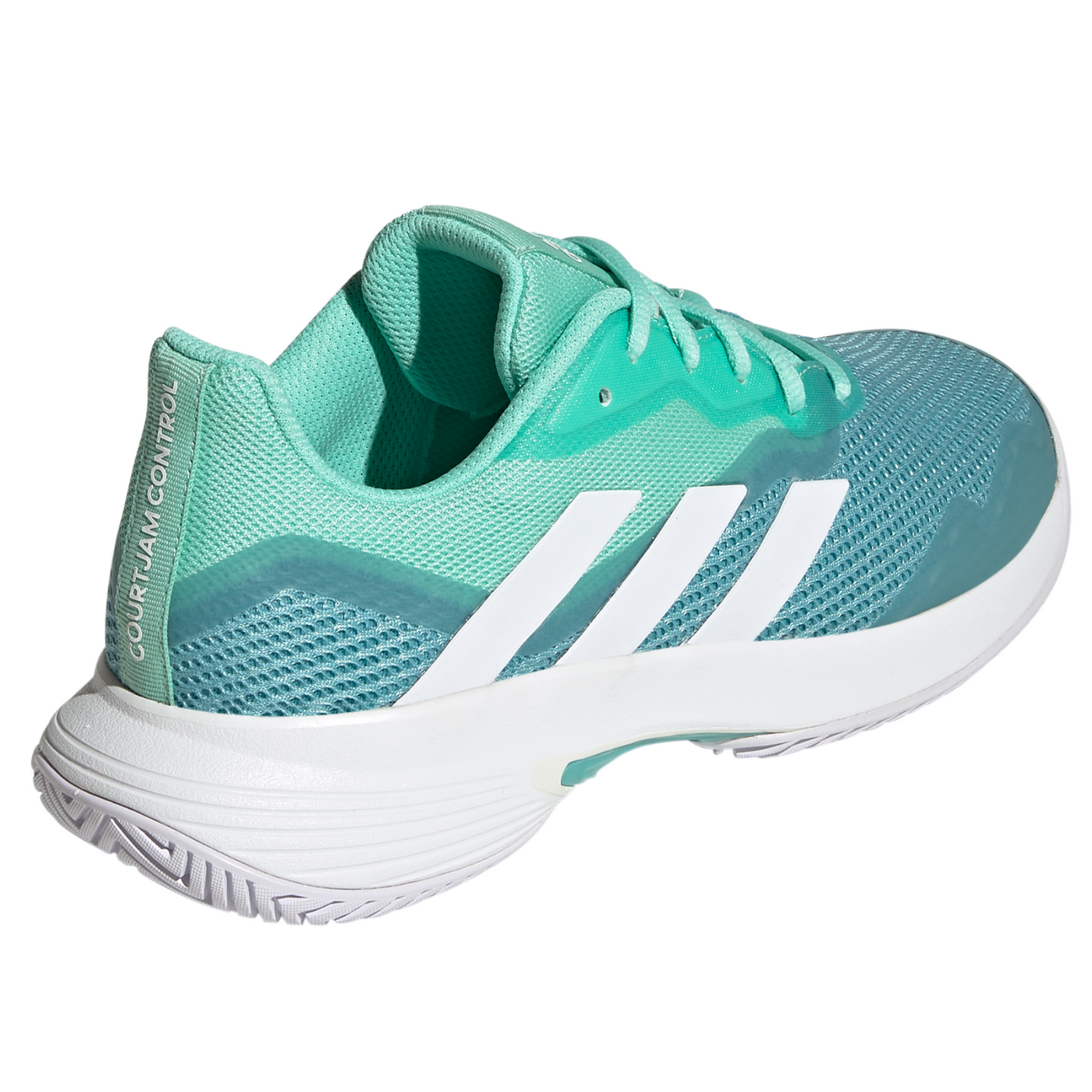 Adidas Performance  Court Jam Control Womens Tennis Shoes - Green/White/Minton