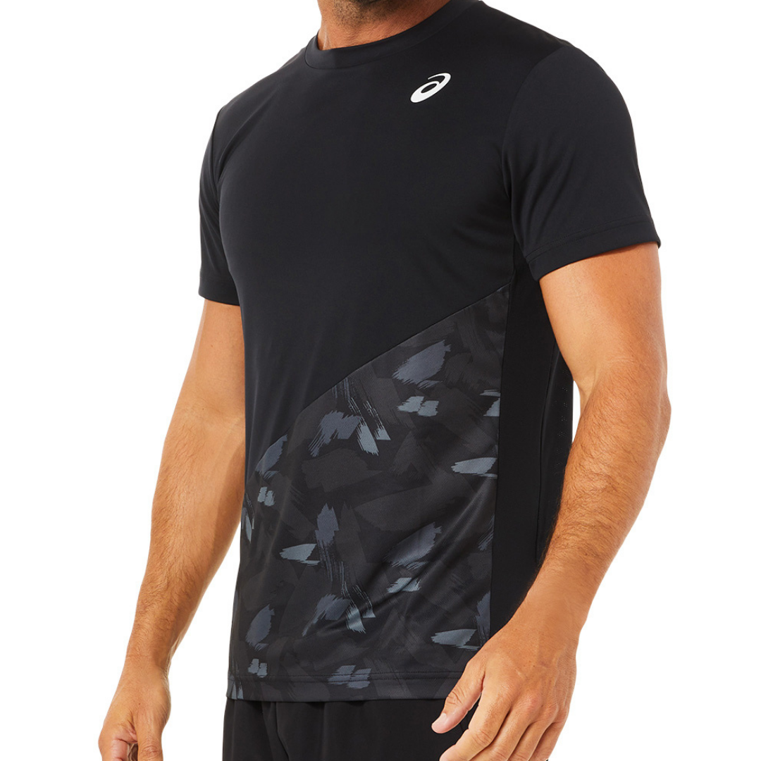 Asics Court Graphic SS Top 2022 - Performance Black