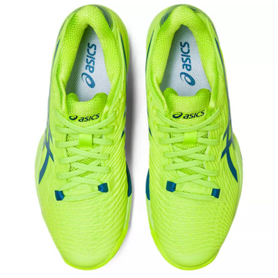 Asics Solution Speed FF 2 Women Tennis Shoes - Hazard Green/Reborn Blue