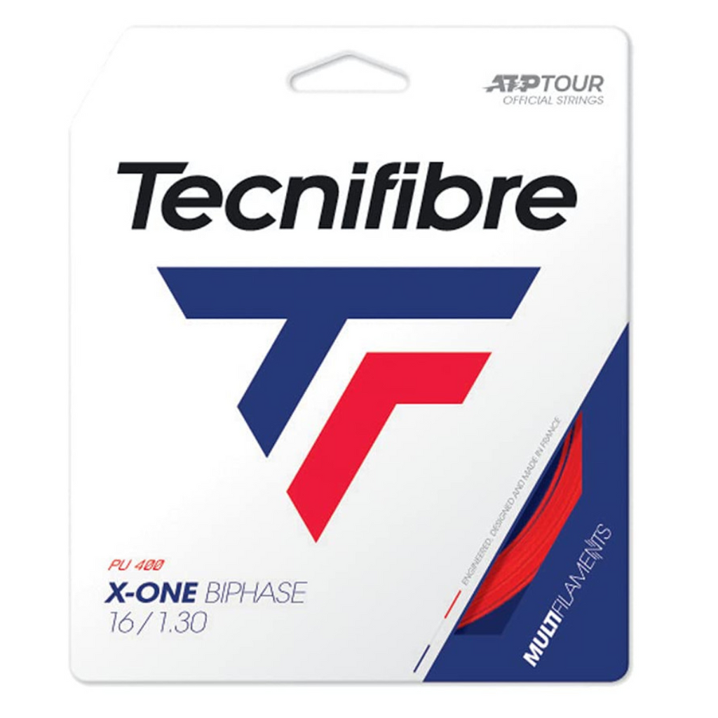 Tecnifibre X One Biphase 16 1.30mm Red TennisGear